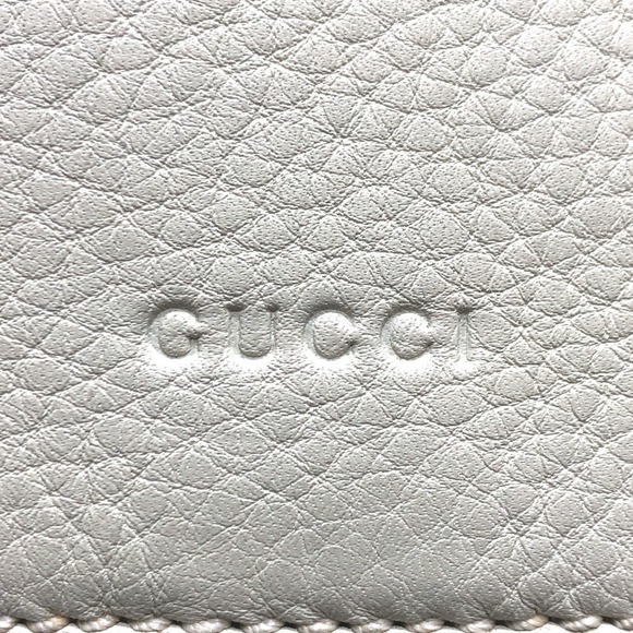 GUCCI White Leather Bamboo Backpack main image 9